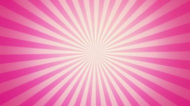 Retro Radyal arka plan, pembe renk tonu. Sorunsuz döngü.