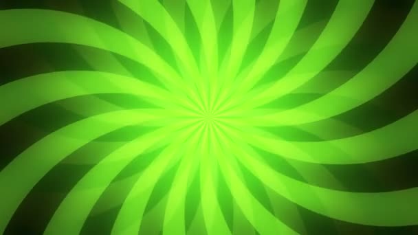 Fond radial rétro, teinte verte. Boucle sans couture .