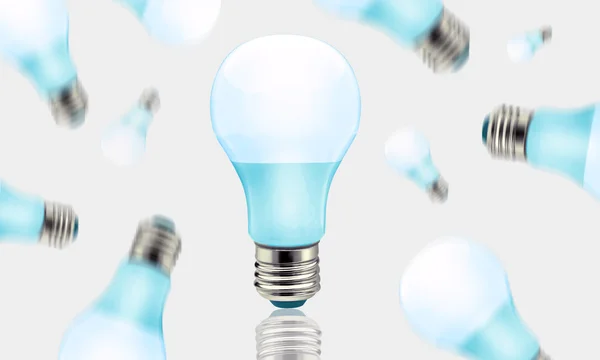 Innowacyjnych energooszczędnych Lamp — Zdjęcie stockowe