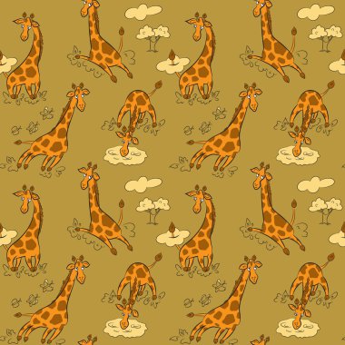 Zürafalar ile Seamless Modeli