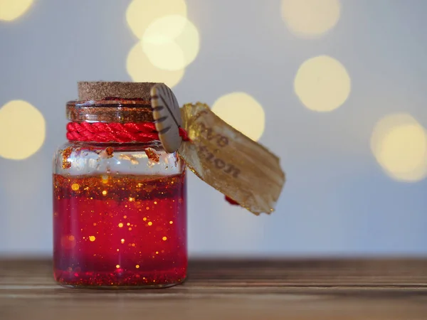 Poción de amor al día de San Valentín — Foto de Stock