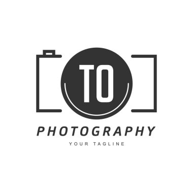 Kamera Simgesi, Fotoğraf Logosu Kavramlı To Letter Logo Tasarımı