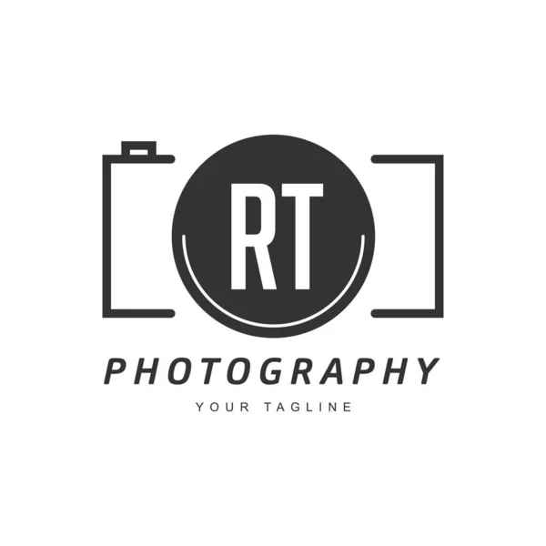 Логотип Иконкой Камеры Концепция Логотипа Фотографии — стоковый вектор