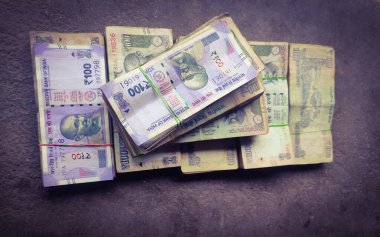 Hint para birimi imajı. Rupi olarak da bilinir.