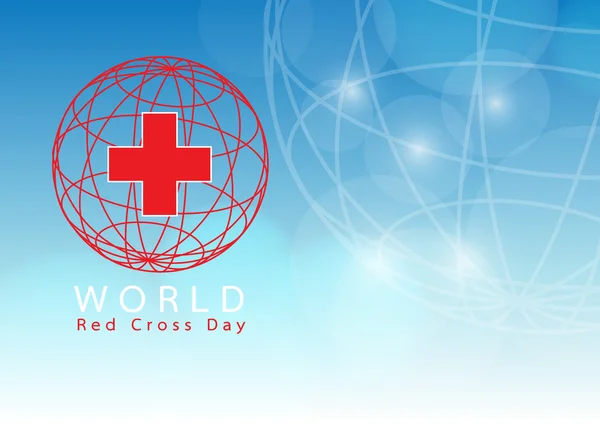Día Mundial de la Cruz Roja — Archivo Imágenes Vectoriales