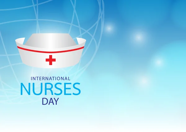 Uluslararası Hemşireler Günü — Stok Vektör