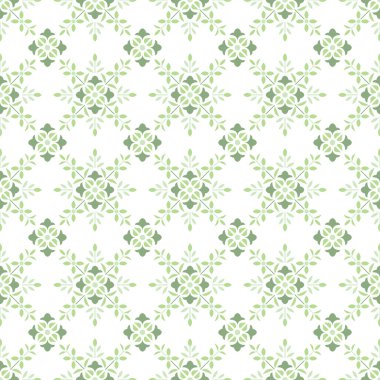 Patterns with flowers and abstract decorative elements design