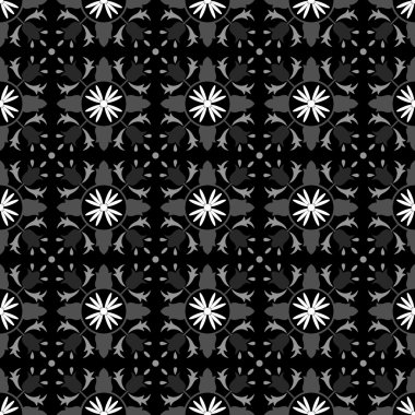 vector wallpaper seamless flower pattern 
