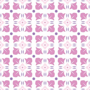 Patterns with flowers and abstract decorative elements design