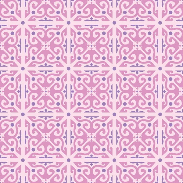 Vector wallpaper seamless flower pattern — Stock Vector