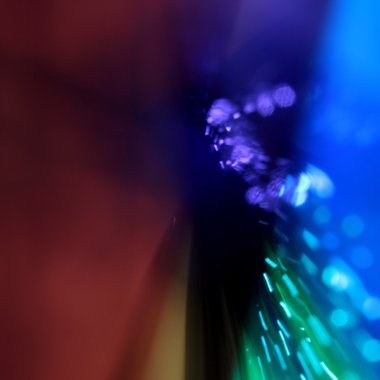 Flare Lens ile aydınlatma soyut resim