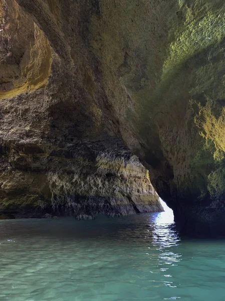 Cavernas Oceânicas Entrada Mar Aberto — Fotografia de Stock