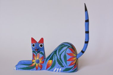 Renkli kedi alebrije, Meksikalı artcraft