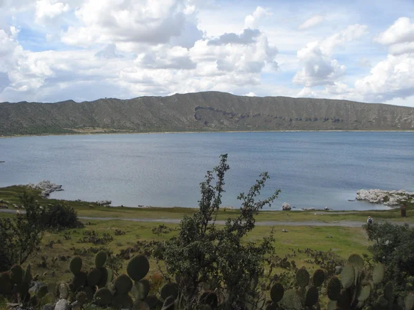 Alchichica krater Gölü Puebla, Meksika için