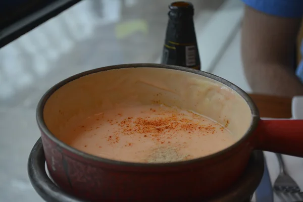 Fondue de queso suizo —  Fotos de Stock