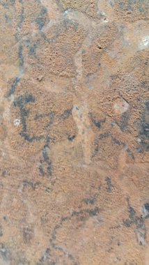 Kaya nesnelerinin yakın plan çekimleri ile soyut fotoğraf