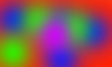 Çeşitli parlak renklerle Gaussian bulanık arkaplan illüstrasyon tasarımı