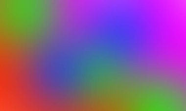 Çeşitli parlak renklerle Gaussian bulanık arkaplan illüstrasyon tasarımı