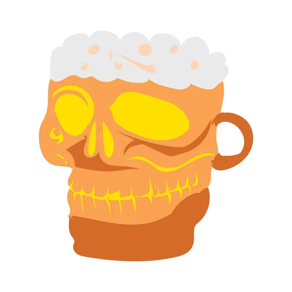Concepção Vetor Cerveja Licor Bebida Alcoólica — Vetor de Stock