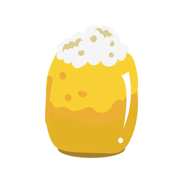 Concepção Vetor Cerveja Licor Bebida Alcoólica — Vetor de Stock