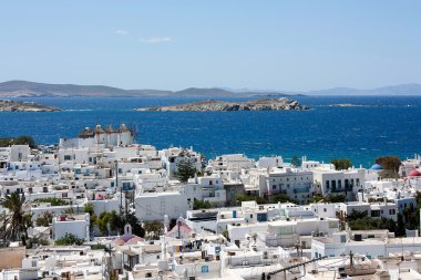 Mykonos Yunanistan Panoraması