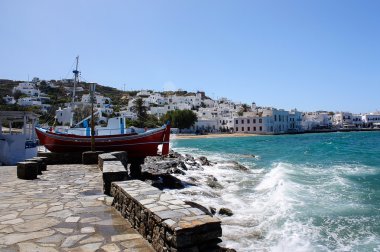 Görünüm Mykonos, Yunanistan