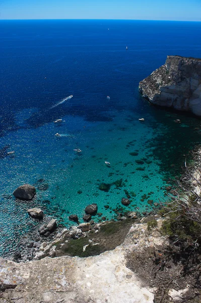 Θέα στη θάλασσα από ψηλά — Φωτογραφία Αρχείου