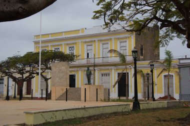 Modern şehrin güzel mimarisi