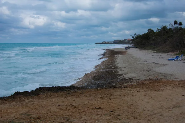Pusta Piaszczysta Plaża Morzu — Zdjęcie stockowe
