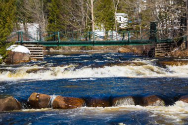 güzel küçük şelale Park