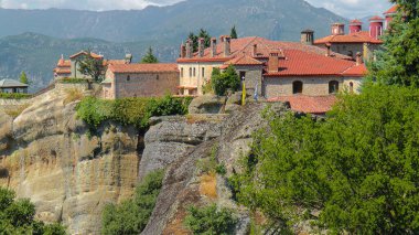 Eski şehrin güzel manzarası 