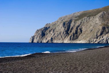 Deniz kıyısının güzel manzarası  