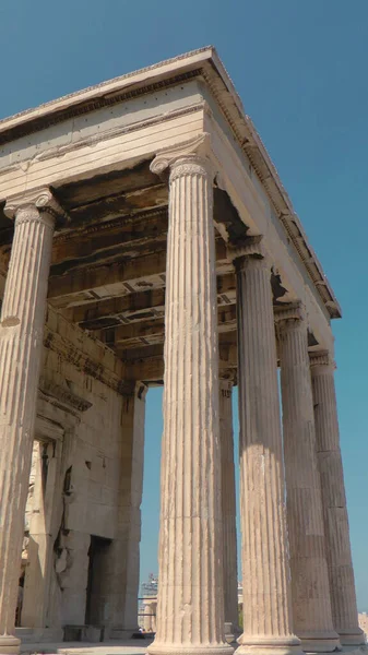 Parthenon Tempel Athens Grekisk — Stockfoto