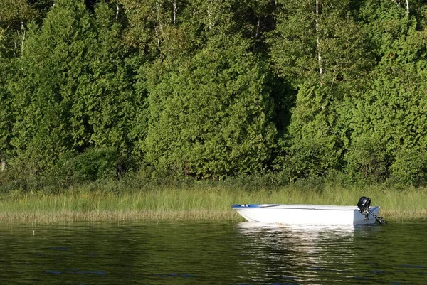 View Empty Boat Lake — Stock Photo, Image