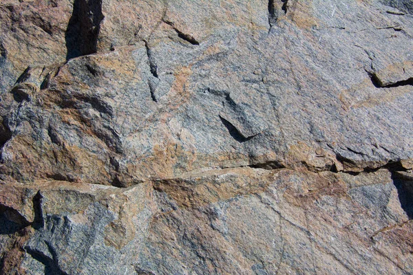 Naturstein Mit Einer Schönen Struktur Kanadischen Wäldern Quebec Lanaudiere Region — Stockfoto