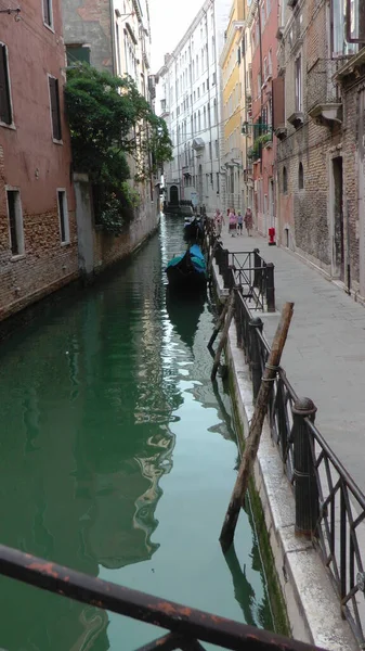 Θέα Του Καναλιού Στη Βενετία Ιταλία — Φωτογραφία Αρχείου