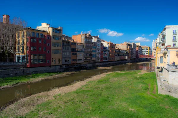 イタリアの旧ジローナ市の美しい景色 — ストック写真