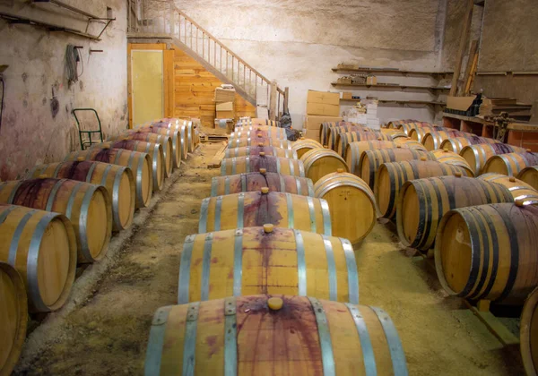 Interior Winery Cellar Wine — Stock Photo, Image