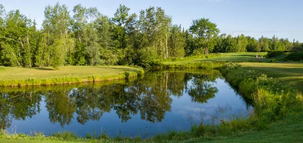 Beautiful Landscape River Nature Background — Stock Photo, Image