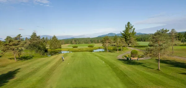 Golf Course Park Nature Background — Stock Photo, Image