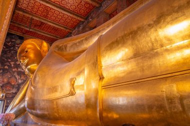 Bangkok, Tayland 'daki Wat Pho tapınağı kompleksi.