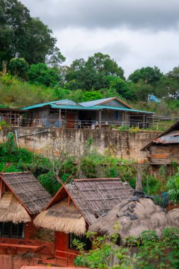 Kuzey Tayland 'daki Pa Tueng dağ köyü, Laos sınırına yakın.