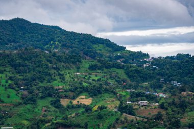 Kuzey Tayland 'daki Pa Tueng dağ köyü, Laos sınırına yakın.