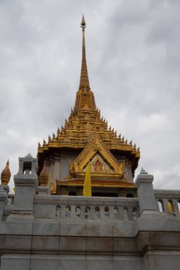 Bangkok, Tayland 'daki tapınağın mimari detayları