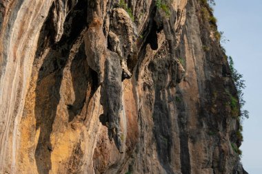 Tayland 'ın güneyindeki muhteşem Phang Nga Körfezi manzarası
