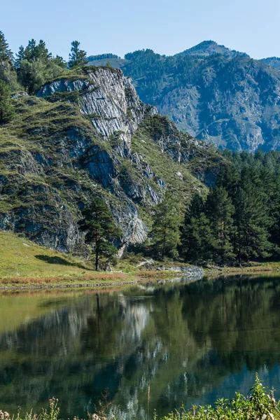 Chemalsky reservoir — Stock Photo, Image