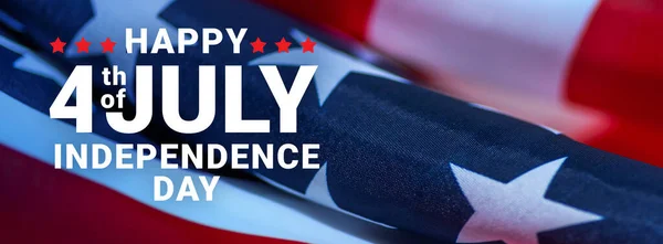 July Independance Day Patriotic Symbols Usa National Celebration Fourth July — Stock Photo, Image