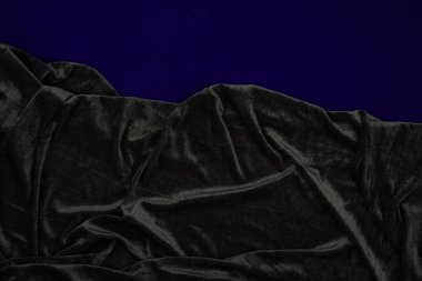 Kumaş örtüsü arkaplan soyut arkaplan. Şekilsiz boş yüzey. Lüks metalik zarafet kıvrımlı desenli desenler. tasarım için boşluk kopyala