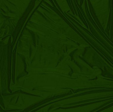 Kumaş örtüsü arkaplan soyut arkaplan. Yeşil ipek, saten. Şekilsiz boş yüzey. tasarım için boşluk kopyala