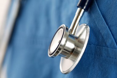 Stetoskop baş tıp therapeutist doktor göğüs yalan